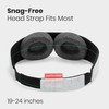 Manta Original Sleep Mask - Maximum Blackout Sleep Mask for