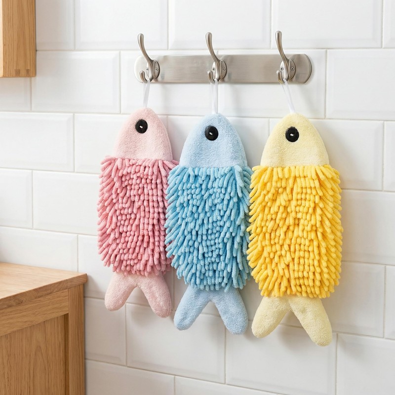Chenille Fish Shape