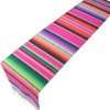 6 Packs Mexican Serape Table Runners for Mexican Theme Party,