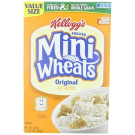Kellogg's, Frosted Mini Wheats, Original Value Size, 24oz Box (Pack of 3)