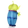 Disguise unisex adults Alien Inflatable Adult Sized Costumes, Green, One