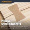 POWERTEC Router Brass Inlay Kit with Router Bushing Guide Set