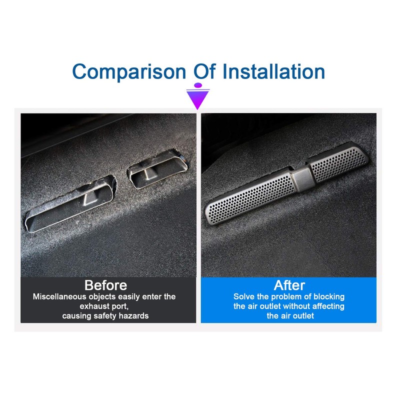 YEE PIN Seat Tarraco Air Vent Cover Material ABS Cover