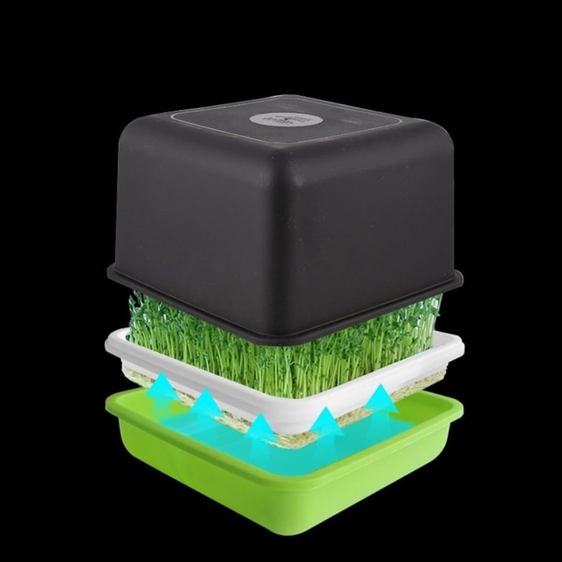 Itisyou Seedling Tray, Sprout, Cultivation Container, Bean Sprout Cultivation Kit,