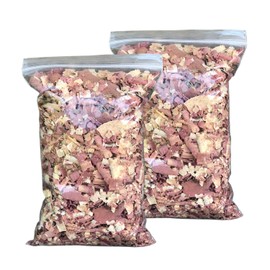 Vundahboah Amish Goods Cedar Wood Mulch Chips Shavings for Garden- Screech Owl House/Box- Organic Bedding (3 Quart (.75 Gallon))