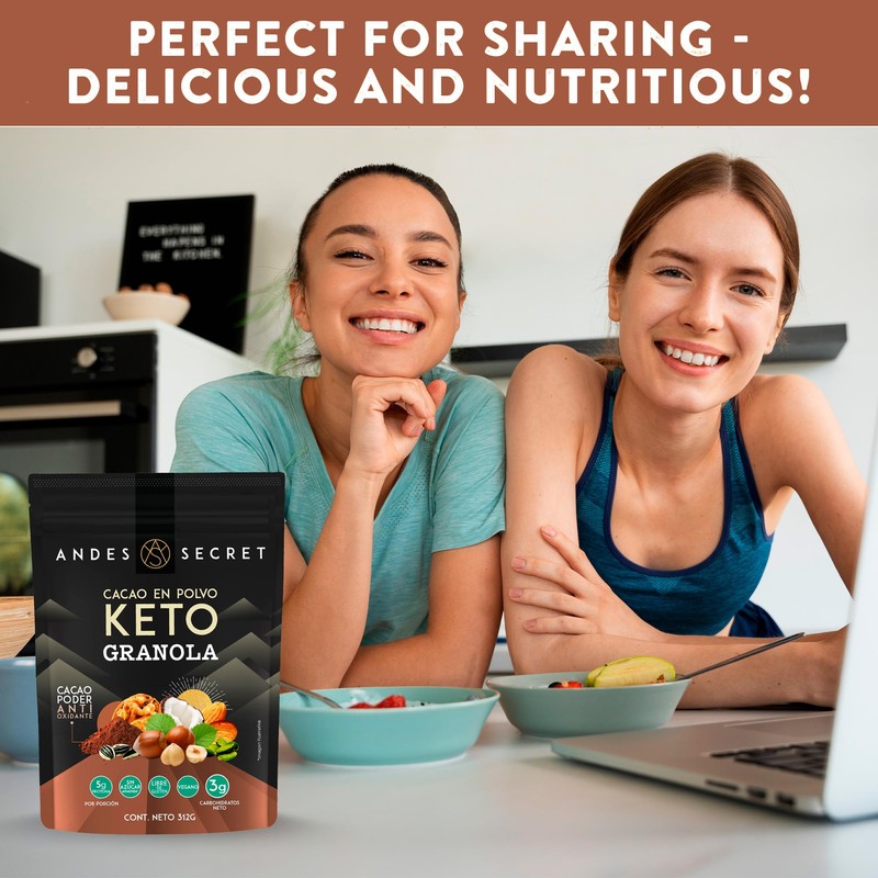 Andes Secret Cacao Granola - Almonds, Walnuts & Hazelnuts -
