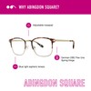 Scojo New York Abingdon Square Blue Light Reading Glasses, Handmade