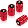 Air Valve Cap, Crown, High-Grade Alloy, for Cars and Motorcycles,
