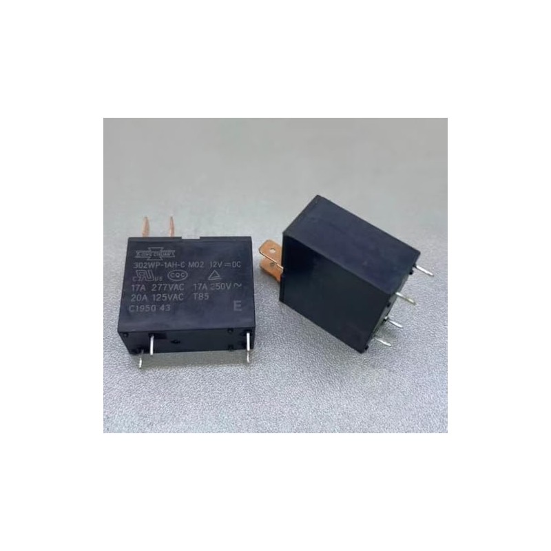 2PCS 302WP-1AH-C 17A 12VDC Relay for Air Conditioner and Water