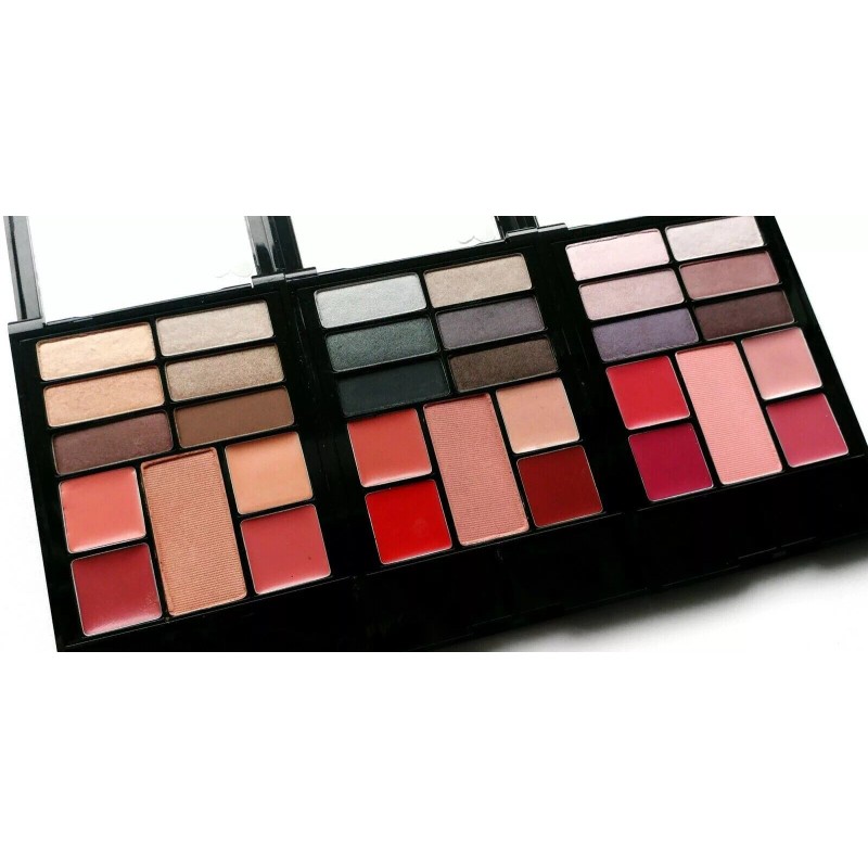 Revlon Eyes Cheeks & Lips Eyeshadow, Blush, Gloss Palette #100,