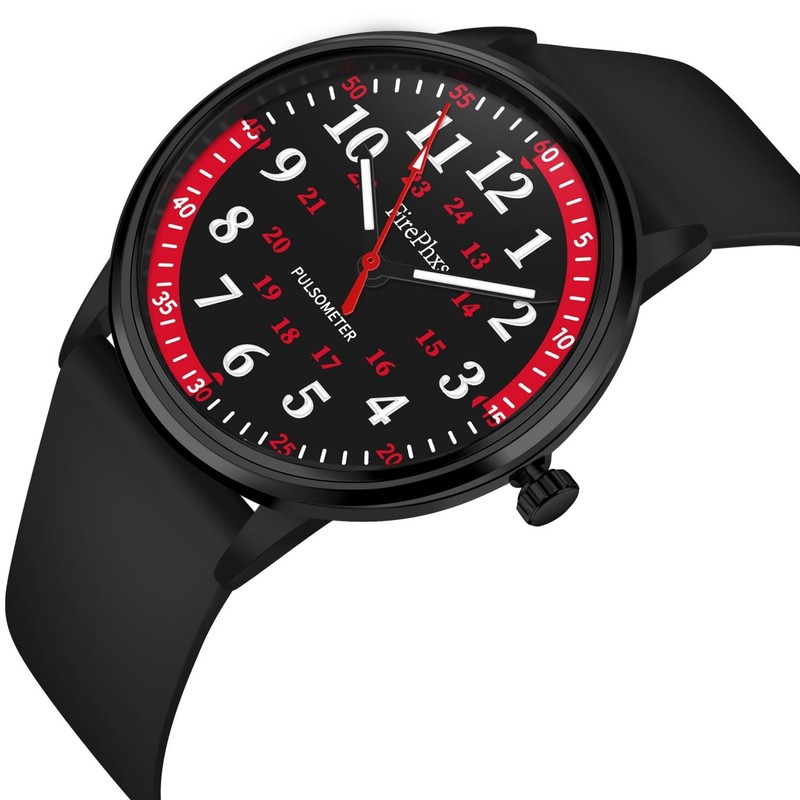 Blisshour Nurse Watch for Medical Students - Waterproof 12/24 Hour