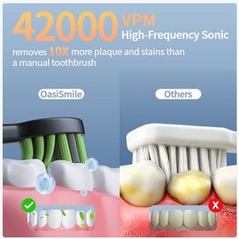 OasiSmile Y05 Cepillo de dientes eléctrico sónico para adultos