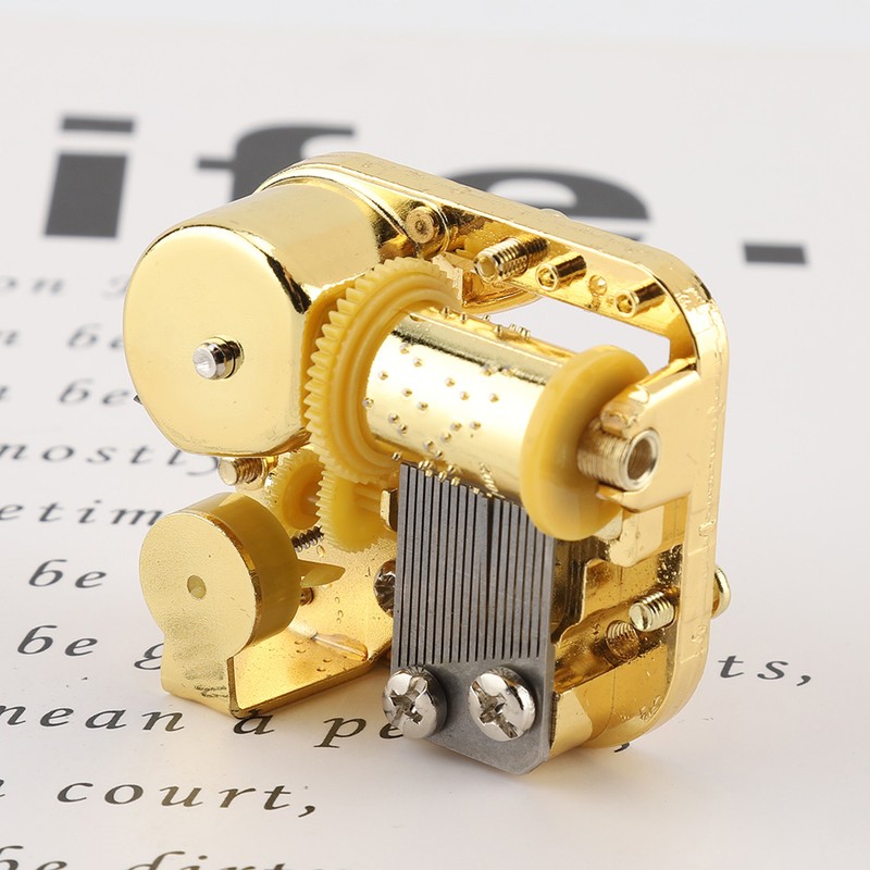 Gold Plating Music Box Movement DIY Music Box Accessories with