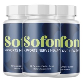 Unbranded Sofon Nerve Health Support - (60 Capsules) pack 3