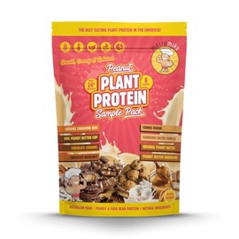 Macro Mike Peanut Plant Protein Powder Sample Sachets 40 g (Pack of 8)
