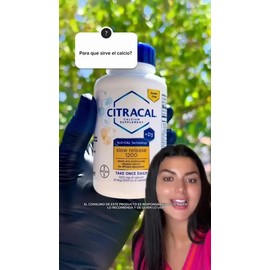 Suplemento Nutricional Bayer Citracal D3 Calcio y Magnesio, Sin Sabor                                                                                 