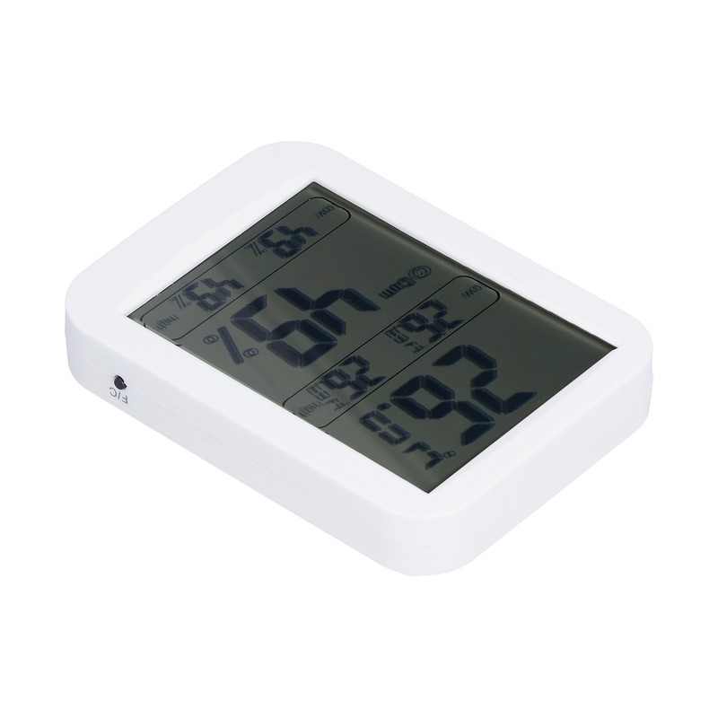 Large Screen Digital Thermo Hygrometer Temperature Humidity Gauge with Memory