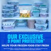 Ziploc Gallon Food Storage Freezer Bags, Stay Open Design, Easy