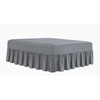 Linen Home Extra Deep Frilled Fitted Valance Sheet Double Bed