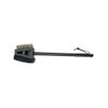 Charcoal Companion 2-in-1 Grill Brush with Long Black Plastic Handle