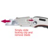 IVY Classic 11146 Hinge-Loc Folding Utility Knife with Blade Storage,