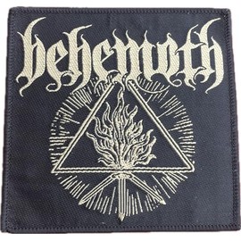 BEHEMOTH FUROR DIVINUS Woven Sew-On Patch 10 x 9.5 CM