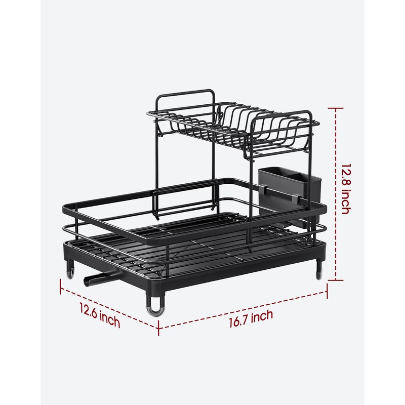 Sakugi Dish Drying Rack - X-Large Stainless Steel Dish Rack