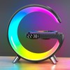 Atmosphere Lamp with Wireless Charger, Intelligent LED Table Lamp, Bluetooth