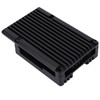 Motherboard Shell Box Black Aluminium Alloy Fit for RaspberryPi 3