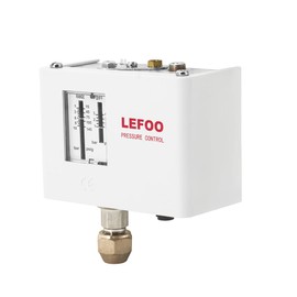 LEFOO LF5510 Adjustable HVAC Pressure Control/Steam Boiler Pressure Switch/Single Refrigeration/Air Water Pump Compressor Pressure Switch 14.5psi~145psi