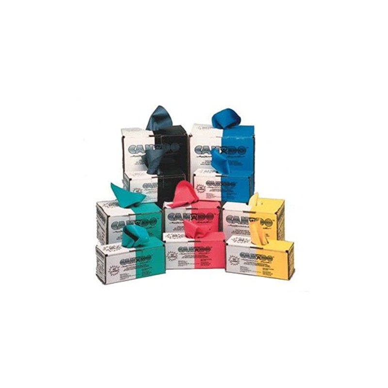 CanDo 10-5600 Latex Free Exercise Band, 4' Length, Tan-XX-Light