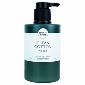 Happy Bath Original Collection Clean Cotton Body Lotion 500g 10ea