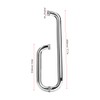 Stainless Steel Shower Door Handle Bathroom Glass Door Handle Shower