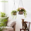 2 Pack Metal Plant Hanger with Ceiling Hook – Heavy