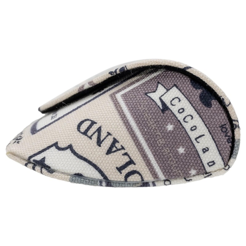 Pearl 092909 Glasses Case Semi Hard Case Magnetic Black Cat