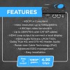 OREI 1080p 1x2 HDMI™ Extender Splitter (Loop) - 230ft (cat6)