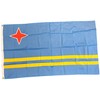 NWFlags Aruba Flag 5ft x 3ft 75d Premium Polyester Suitable