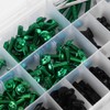 Universal Motorcycle Fasteners Kit Fairing Bolt Box Clamping Screws Nuts