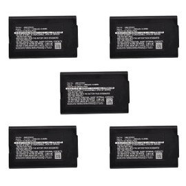 Synergy Digital Credit Card Reader Batteries, Compatible with VECTRON Mobilepro 2 Credit Card Reader, (Li-Ion, 3.7V, 1800 mAh), Combo-Pack Includes: 5 x SDBCS-L1283 Batteries