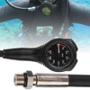 Professional Luminous Submersible Scuba Diving Pressure Gauge 400 Bar Console