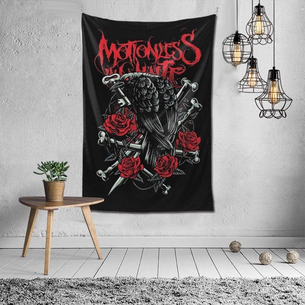 Motionless in White Tapestry Wall Hanging Bedding Tapestry 3D Printed Art Tapestry Home Decor 60"x40"