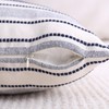 Virexen Boho Lumbar Pillow Cover 14x36 Inch Striped Body Pillow