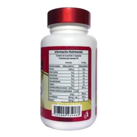 Ácido Alfa Lipoico 500mg 60 Cápsulas Antioxidantes Keep Natural Sin Gluten
