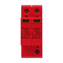 Jadeshay Surge Protection 2P DC1000V 20KA~40Ka Surge Protection Device, Home Surge Protection Low Voltage Arrester Device for Lightning Protection