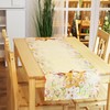 Kamaca Rabbits in Flower Meadow Series High-Quality Print Motif with