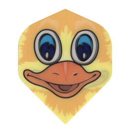 US Darts Ruthless Happy Duck Standard Dart Flights - 3 Sets (9 Flights) - 100 Micro Ex-Tough