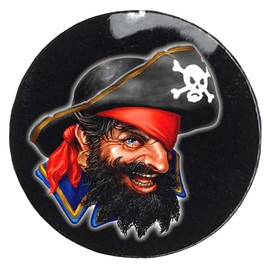 Full Color Pirate Award Decals (100 Decals) Pirate Sticker Award