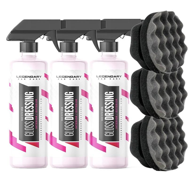 Legendary Gloss Dressing - Plastic, Trim & Tire Dressing -