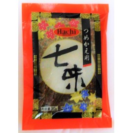 Bee Foods Shichimi Chili Pepper Refill Bag, 0.8 oz (23 g) x 2 Bags