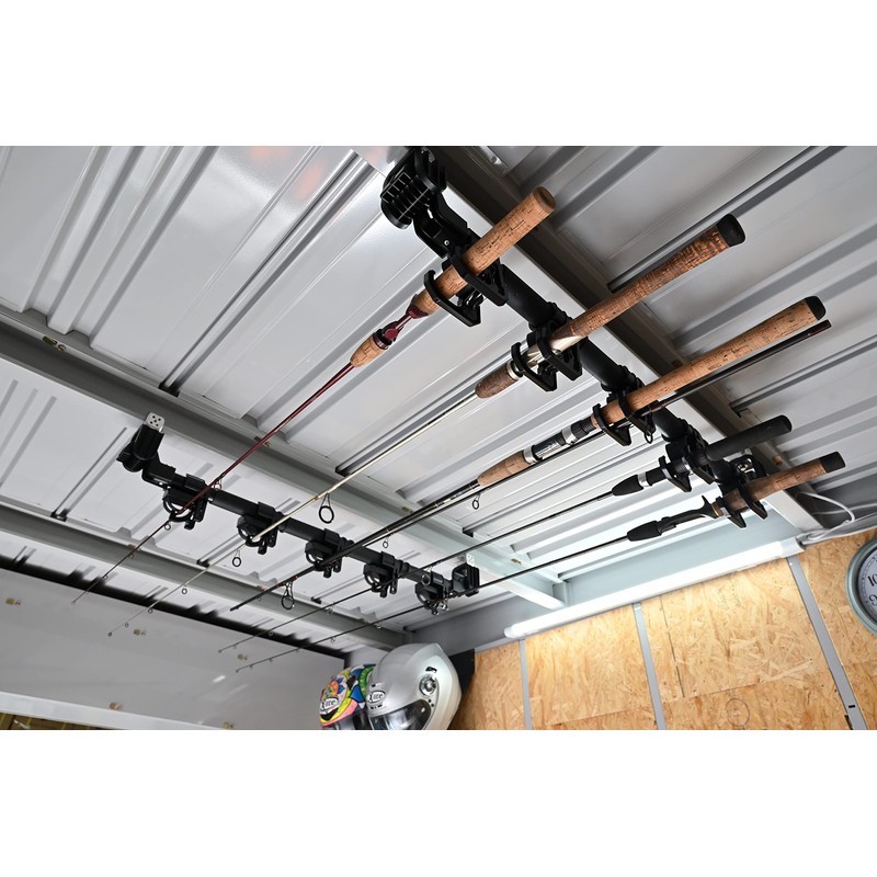 Daytona Motorcycle Garage 25570 BASIC Series Optional Ceiling Rack Fishing